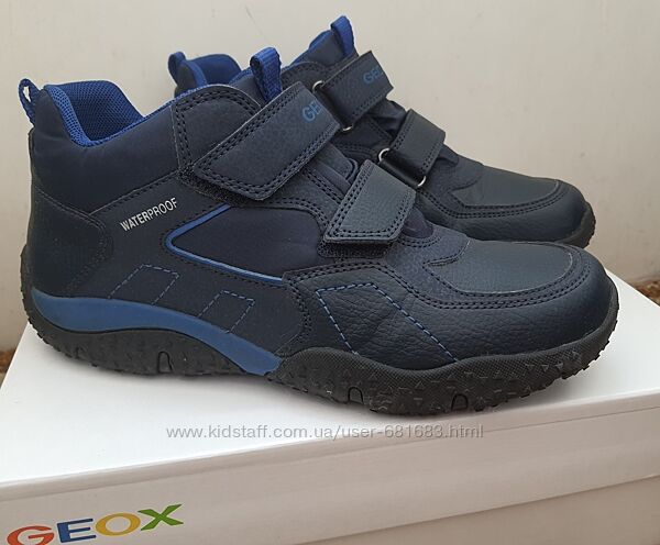 Демісезонні черевики ботинки GEOX Waterproof Baltic Boy р.38 25 см ідеал