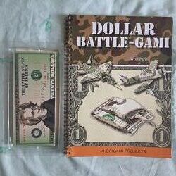 Військове оригамі з доларових банкнот книга інструкція англійською з США