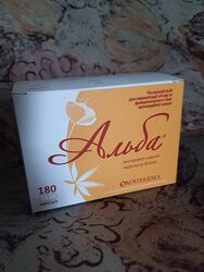 Альба Omnifarma лапчатка перстач білий 110 капсул до 03.2026