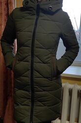 Теплый пуховик пролет с размером 