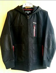  Б/у куртка курточка ветровка DKNY США черная на подростка 10-12л 140-152см