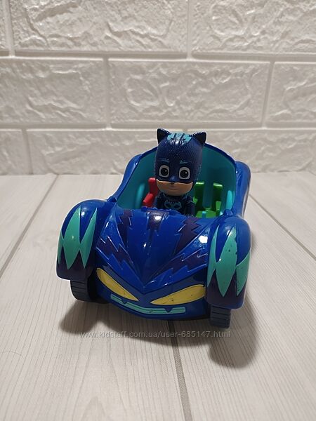 Машинка з героем Котомобіль Кэтбой Герої в масках PJ Masks Котокар 