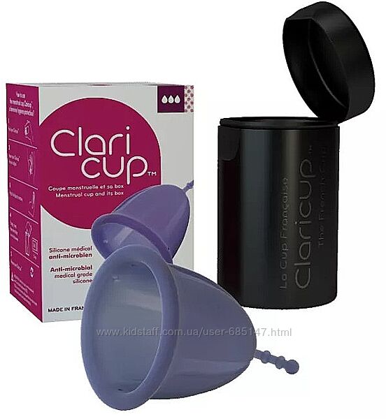 Менструальна чаша розміром 3 XL від бренда Claripharm
