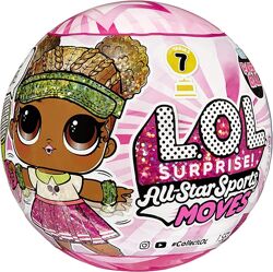 Лялька лол спорт 7 серія LOL Surprise Star Sports Moves Series 7 Doll