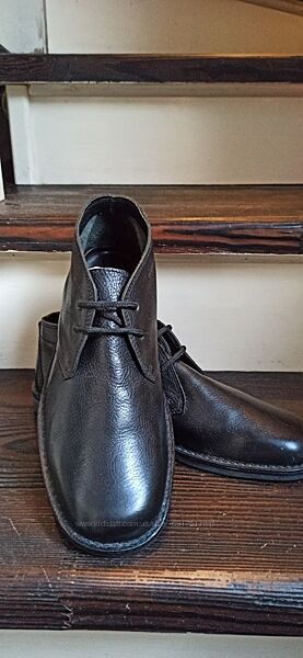 Чоловічі черевики 45 розмір по устілці 29.5 см з натуральної шкіри,  нові