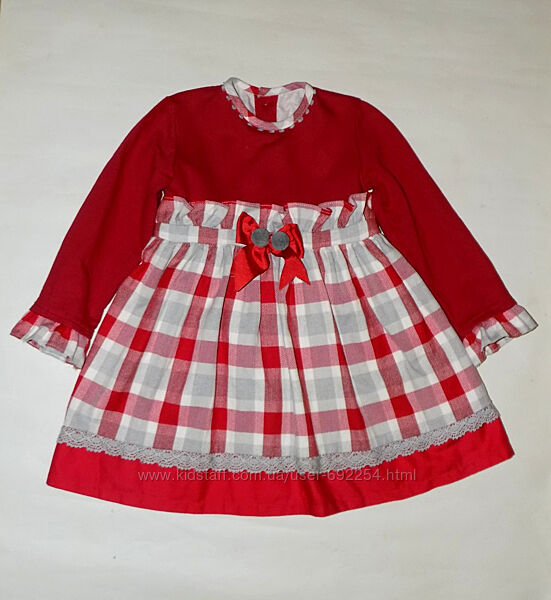 Рождественское нарядное платье С. Babyferr S. L. на 2-3 года Испания