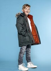 Зимняя куртка-парка для мальчика Lassie by Reima Sachka. Размеры 92-140 см