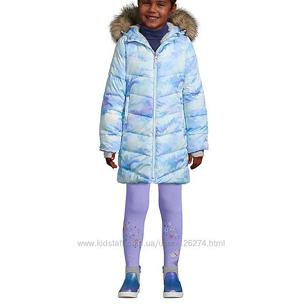 Пуховик, пальто теплое Lands end