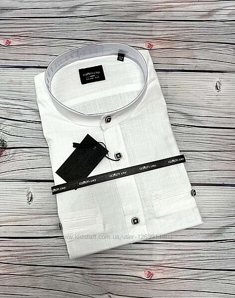 Чоловічі сорочки комір стійка