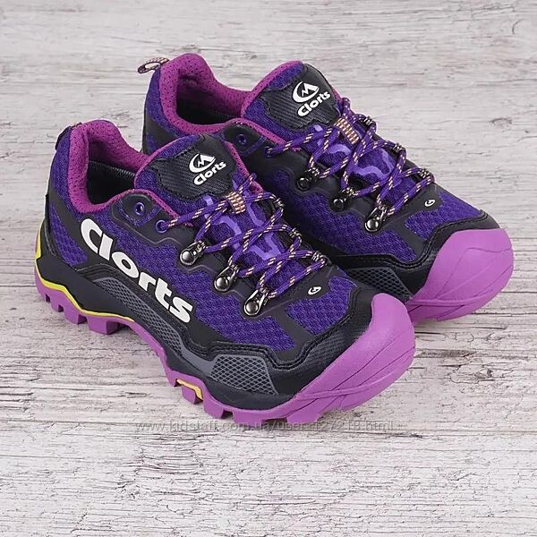 Кросівки жіночі трекінгові на мембрані Clorts 3D022C фіолетові 