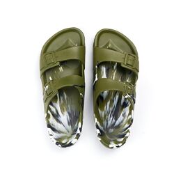 Шльопанці чоловічі , хакі/чорн. білі 41,42,43,44,45,46 розмір, 1-51291