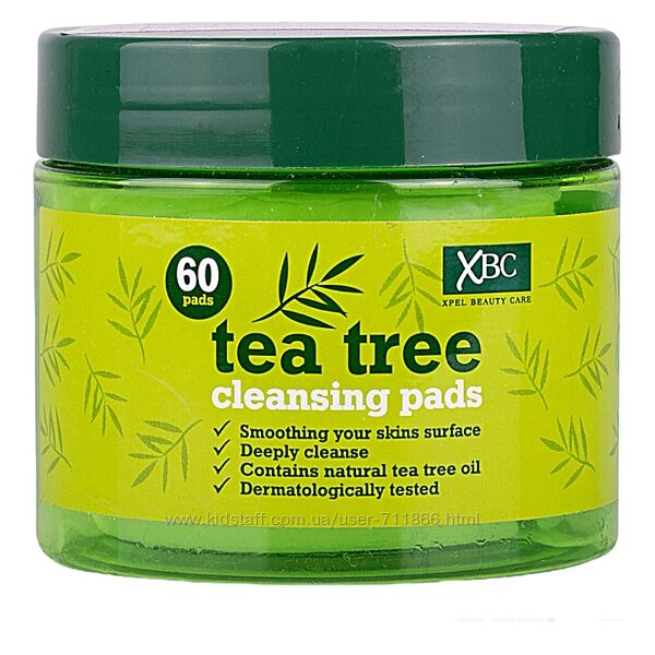 Очищающие диски для лица Xpel Tea Tree Cleansing Pads