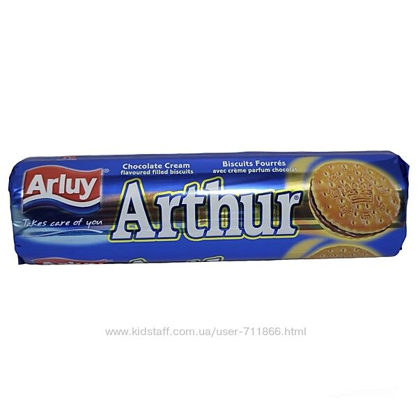 Печенье Arluy Arthur шоколадное 250g