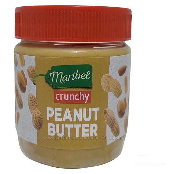 Арахисовая паста Maribel Peanut Butter в ассорт.  350g