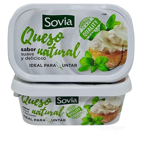 Крем-сыр натуральный Sovia ,300g