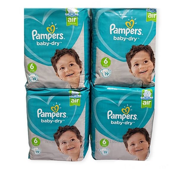 Подгузники Pampers active baby-dry  6,76 шт 194