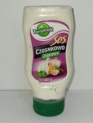 Соус чесночный Tarsmak Czosnkowy 400g