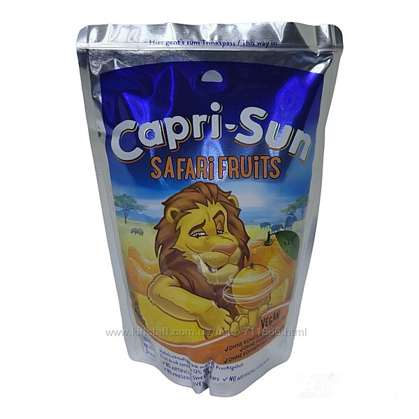 Сок Capri-Sun Safari Fruits 200ml