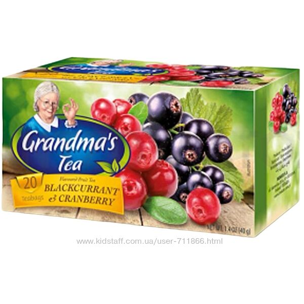 Чай Grandma&acutes tea в пакетиках в ассорт. 