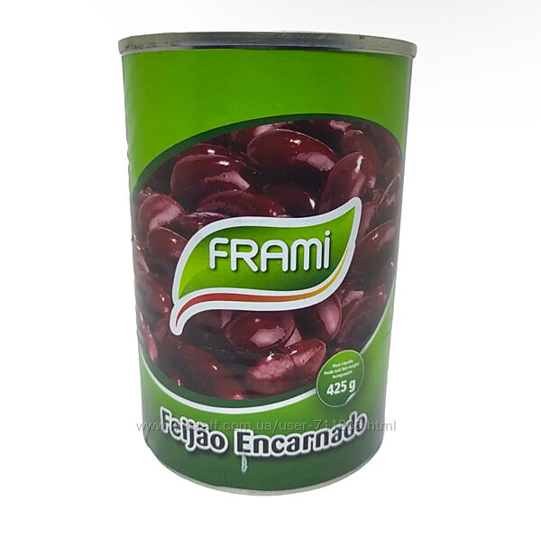 Квасоля червона консервована Frami, 425 г