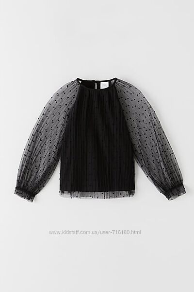 Шифонова блуза Zara - 6 р 116 см