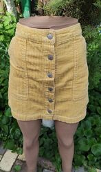 42 eur. Miss Selfridge вельветовая юбка, длина - 41 см. , пот - 43 см. , поб 