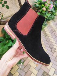 42-43 р. челси M&S collection luxury. замша . длина по внутренней стельке 2