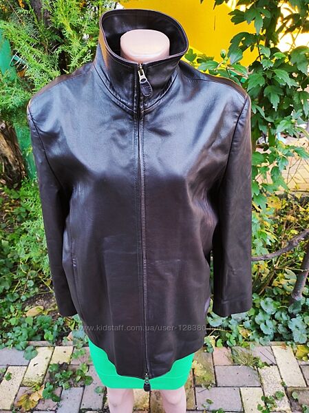 Crisafulli Италия. куртка кожа натуральная . длина по спинке-71,5 см. , шир