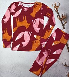 4, 5р. піжами carters, лисичка, бавовна, якісні піжами, пижама