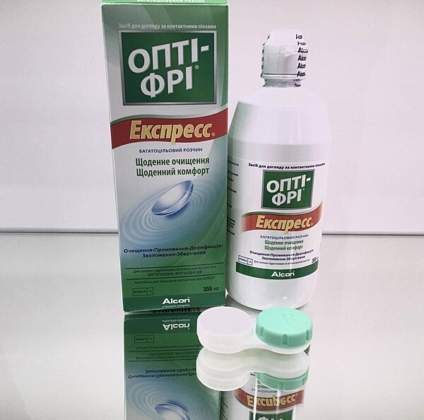 Opti-Free Express многофункциональный раствор для контактных линз