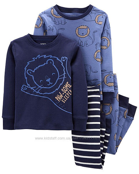 Комплект детских пижам пижама Картерс Carters 3-4-5Т