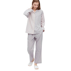 Пижама Uniqlo Soft Stretch Long Sleeved, с и м