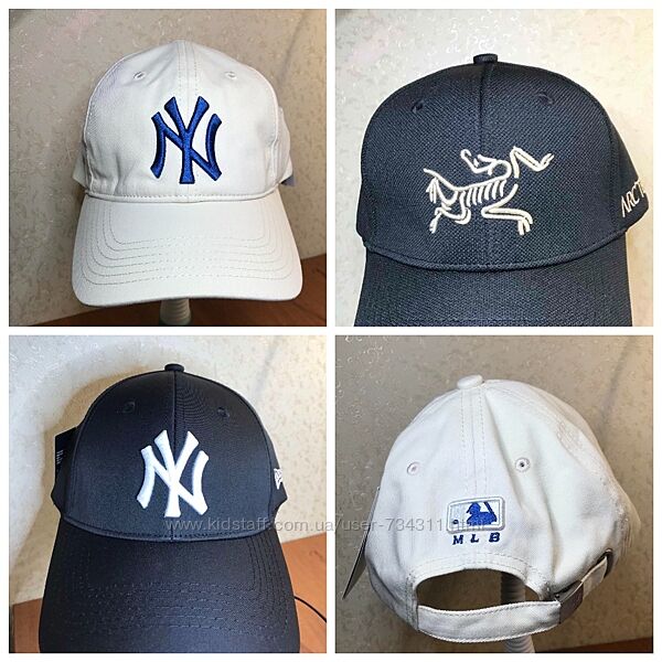 Кепки різні чорна і біла New Era