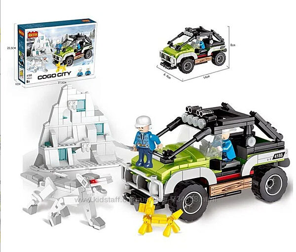Конструктор Cogo Машина Внедорожник совместим Lego City