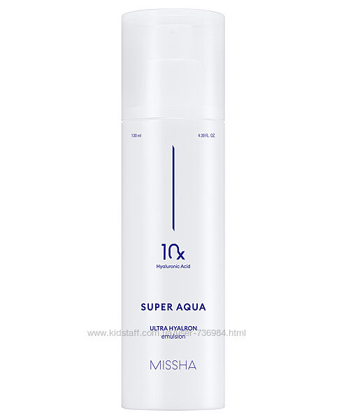 Увлажняющая эмульсия для лица Missha Super Aqua Ultra Hyalron Emulsion