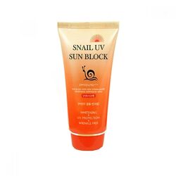 Солнцезащитный крем с муцином улитки Jigott Snail UV Sun Block Cream SPF50