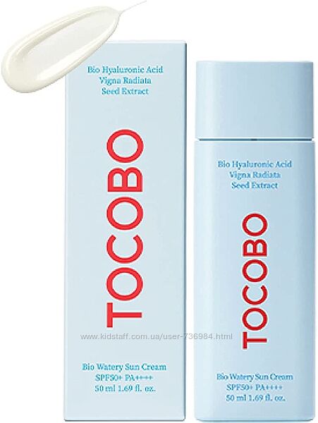TOCOBO Bio Watery Sun Cream SPF50 Сонцезахисний крем
