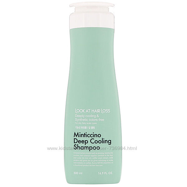 Шампунь Daeng Gi Meo Ri Look At Hair Loss Minticcino Deep Cooling Shampoo