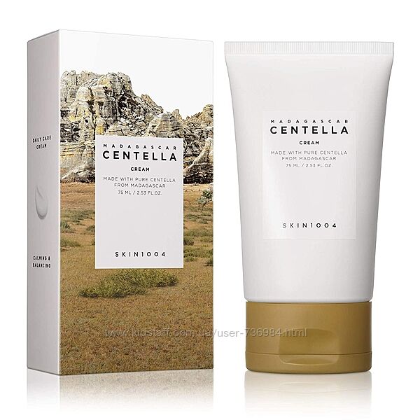 Увлажняющий крем с центеллой 75 мл SKIN1004 Madagascar Centella Cream