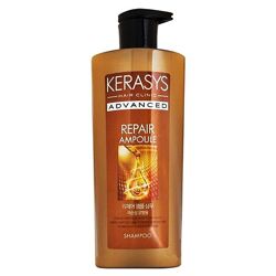 Восстанавливающий шампунь с кератин Kerasys Advanced Repair Ampoule Shampoo