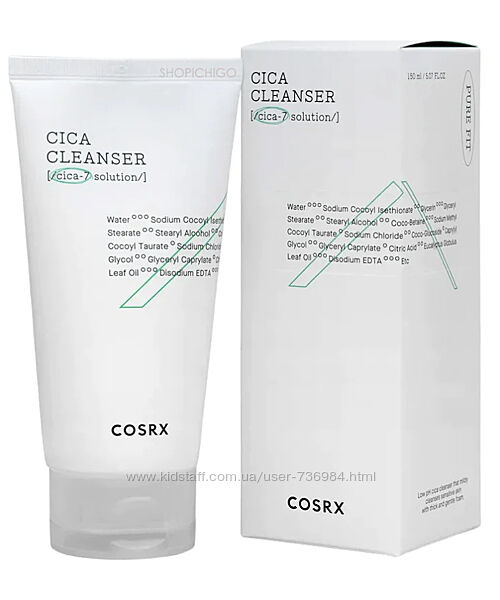 Пенка для умывания с центеллой COSRX Pure Fit Cica Cleanser