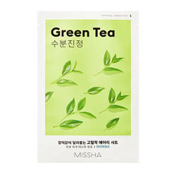 Тканевая маска с зеленым чаем Missha Airy Fit Sheet Mask Green Tea
