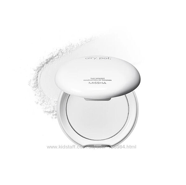 MISSHA Airy Pot Pressed Powder Безбарвна Компактна пудра для обличчя 