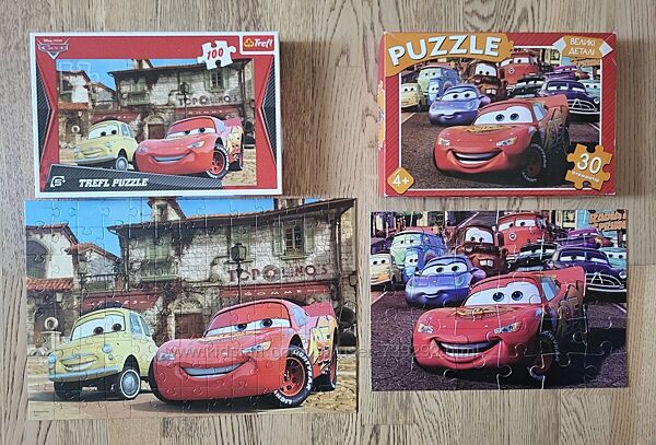 Пазли Тачки від 5 років 