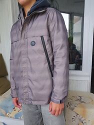 Демисезонная удлинненная куртка lenne roddy размер 170 см