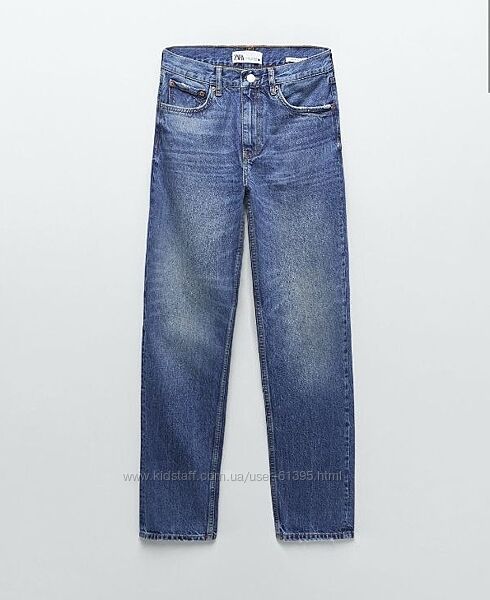 Прямые джинсы зара Zara размер 44