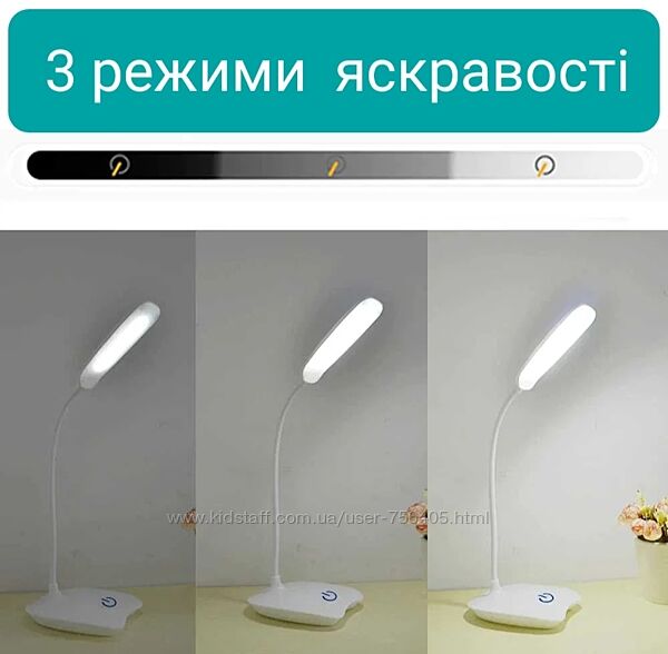 LED світильник настільний, лед лампа настільна