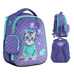 Рюкзак 555 шкільний каркасний Kite Education Studio Pets SP25-555S-2