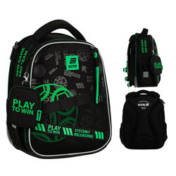 Рюкзак 555 шкільний каркасний Kite Education Play&Win K25-555S-2