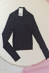H&M водолазка в рубчик віскоза акрил ХС